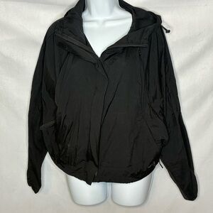 Adidas Black Windbreaker size Small